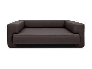 Boston Hundesofa Kunstleder BRAUN