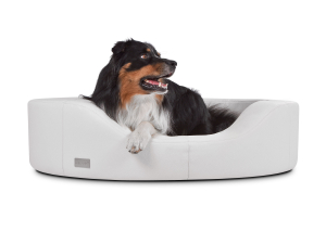 Prado Hundesofa Kunstleder weiss