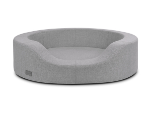 Preview: Prado Struqturo Hundesofa  90 x 70 cm silber