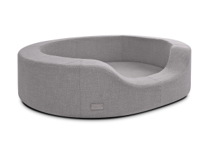 Prado Struqturo Hundesofa  105 x 85 cm silbergrau