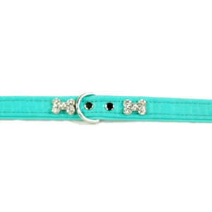 Hunter Halsband Cropue Bone Türkis