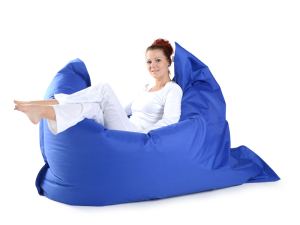 Juubag-classic-Sitzsack 120x95 blau