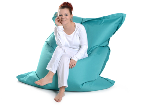Juubag-classic-Sitzsack 180x140 türkis
