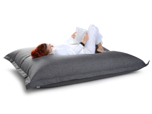 Juubag-classic-softline-Sitzsack 180x140 grau