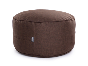 Juubag-rondo-Softline-Sitzpouf 90cm braun