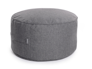 Juubag-rondo-Softline-Sitzpouf 90cm grau