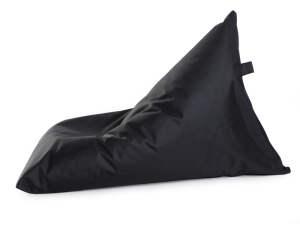 Juubag-triyang-Nylon-Sitzsack 130x100 schwarz