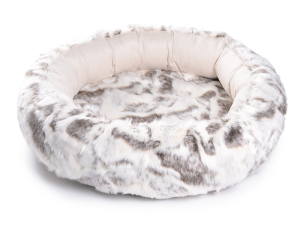 K-Nax Hundebett Fake Fur 75 cm brauncreme