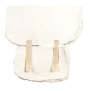 Kinderwageneinlage Lammfell verstellbar Natur Universal-2