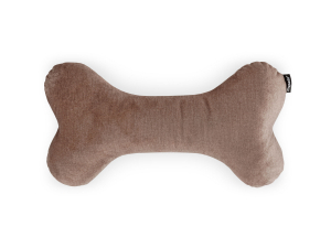Knochenkissen Island Velvetline HELLBRAUN