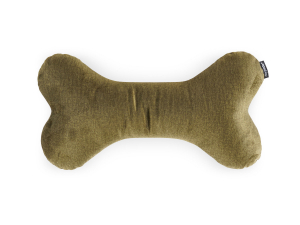 Knochenkissen Island Velvetline KHAKI