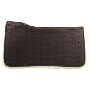 Korrektur Aufpolster Lammfell Westernpad Square Mocca/Med-3