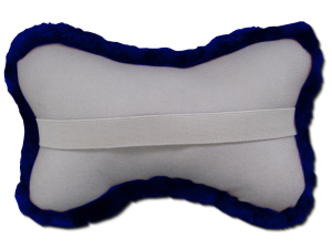 Nackenstütze Nacken-X Lammfell marine blau