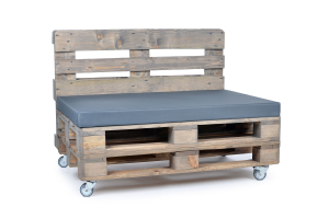 Palettenkissen Nylongewebe 120x80x8 grau