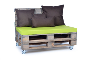 Palettenkissen Nylongewebe 120x80x8 kiwi