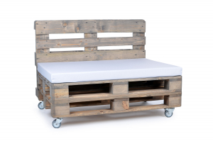 Palettenkissen Nylongewebe 120x80x8 weiss