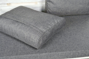 Paletten Rückenkissen-Softline 60x44x20 grau