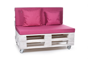 Palettenkissen-Matratzenkissen-Softline 120x42x8 pink-1