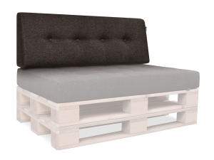 MAXX Rueckenkissen-Softline braun
