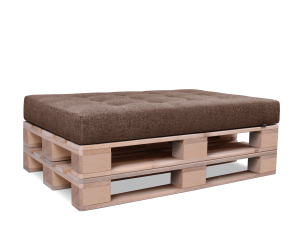 MAXX Palettenkissen-Softline hellbraun