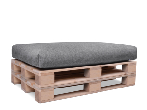MAXX Palettenkissen-Softline silber