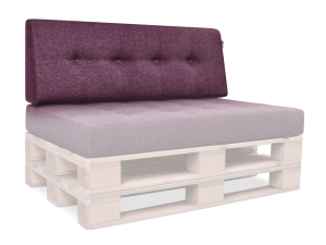 MAXX Rueckenkissen-Softline violett
