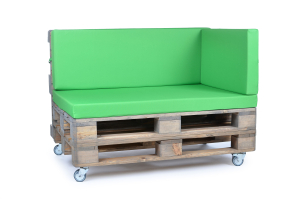 Palettenseitenkissen Nylongewebe 72x42x8 gruen