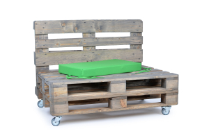 Palettenseitenkissen Nylongewebe 72x42x8 gruen
