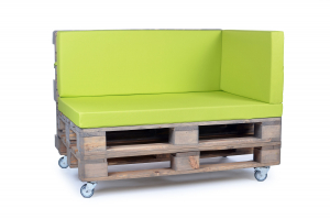 Palettenseitenkissen Nylongewebe 72x42x8 kiwi