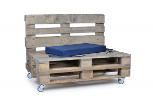 Palettenseitenkissen Nylongewebe 72x42x8 marine
