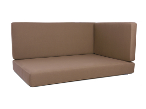 Palettenkissen Sunline Uni 72x42x8 Premium (Outdoor) taupe