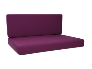 Palettenkissen Sunline Uni 120x42x8 Premium (Outdoor) purpur-4