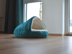 Hundebett Shell Comfort 120x120 cm türkis-6