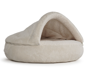 Hundebett Shell CORD CREME