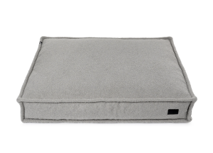 Hundekissen Flow TEDDY in SILBER