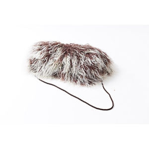 Tibet Lammfell Muff Handwaermer dunkelbraun (Tops)