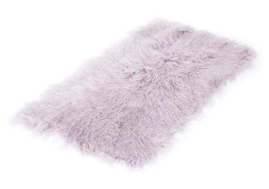 Tibet Lammfell Teppich rechteckig helio (Tops)