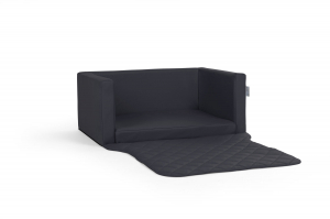 Travelmat Hunde-Reisebett 110 x 90 cm schwarz