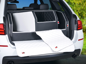 Hunde Autobett Travelmat Duo Plus 90x70 blacksnow