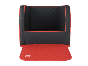 Auto Vordersitz Hundebett Travelmat VS Duo Plus pepperblack Gr M