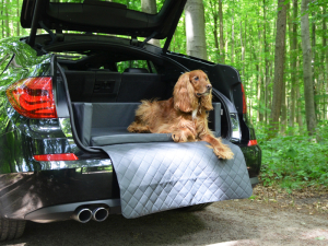 Travelmat Hunde-Reisebett 110 x 100 cm grau