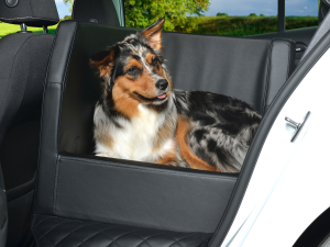 Auto Rücksitz Hundebett Travelmat RS Plus jetblack Gr M