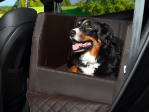 Auto Rücksitz Hundebett Travelmat RS Plus nougat brown Gr XS