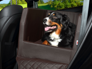 Auto Rücksitz Hundebett Travelmat RS Plus nougat brown Gr M