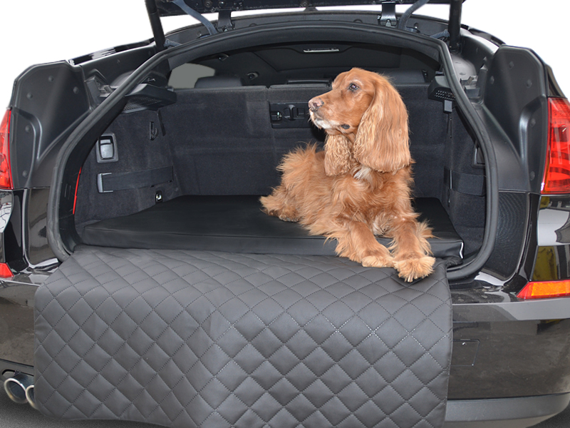 TIERVITAL NATURPRODUKTE - Auto Hundematratze Travelmat City Hunde-Reisebett  110 x 90 cm schwarz