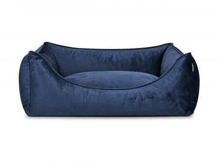 Hundebett Dreamcollection Velvetline marine