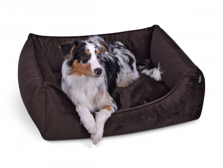 Hundebett Dreamcollection Velvetline braun