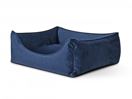 Hundebett Dreamcollection Velvetline marine