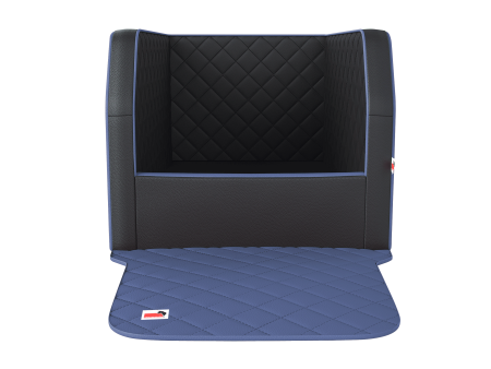 Auto Vordersitz Hundebett Travelmat VS Duo Plus navyblack Gr M