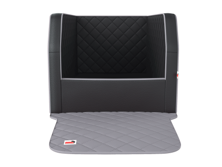 Auto Vordersitz Hundebett Travelmat VS Duo Plus silverlineblack Gr M
